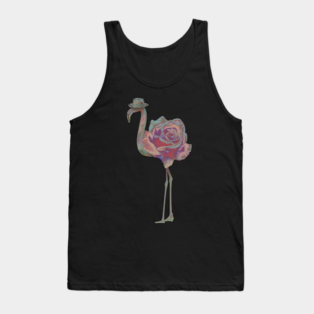 flamingo Tank Top by abdoos